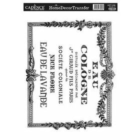 Cadence 25x35 cm HDT-036 Home Decor Transfer