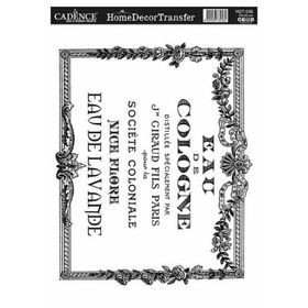 Cadence 25x35 cm HDT-036 Home Decor Transfer