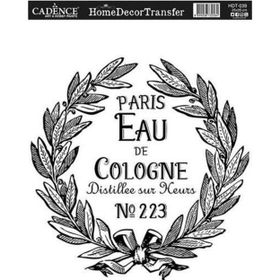 Cadence 25x35 cm HDT-039 Home Decor Transfer