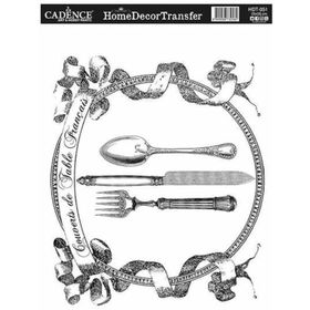 Cadence 25x35 cm HDT-051 Home Decor Transfer