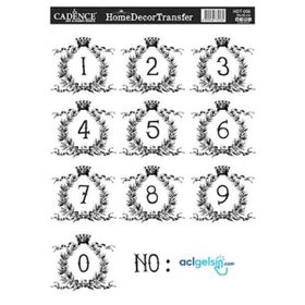 Cadence 25x35 cm HDT-056 Home Decor Transfer