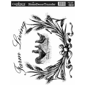 Cadence 25x35 cm HDT-059 Home Decor Transfer