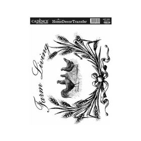 Cadence 25x35 cm HDT-059 Home Decor Transfer