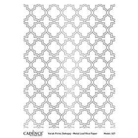 Cadence 27 Pirinç Dekupaj Kağıdı