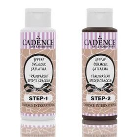 Cadence 2x70 ml 3014 Antik Kahve Örümcek Çatlatma