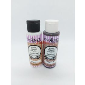 Cadence 2x70 ml 3014 Antik Kahve Örümcek Çatlatma