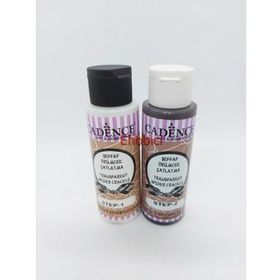 Cadence 2x70 ml 3014 Antik Kahve Örümcek Çatlatma