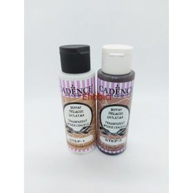 Cadence 2x70 ml 3014 Antik Kahve Örümcek Çatlatma