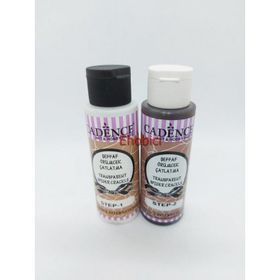 Cadence 2x70 ml 3014 Antik Kahve Örümcek Çatlatma