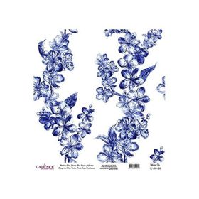 Cadence 30x32 cm K016 Boya Dünya'nın Mavi Tonları Pirinç Kağıt
