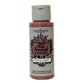 Cadence 347 Küllü Gül Enamel 59ML Cam & Porselen Boyası