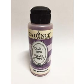 Cadence 348 Bordo Kadife Tozu