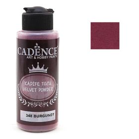 Cadence 348 Bordo Kadife Tozu