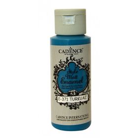 Cadence 371 Turkuaz Enamel 59ML Cam & Porselen Boyası