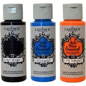 Cadence 3'lü Cam ve Seramik Boyası Örtücü