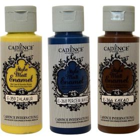 Cadence 3'lü Cam ve Seramik Boyası Örtücü