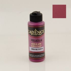 Cadence 4004 M.Fuşya 120 ml Premium Akrilik Boya