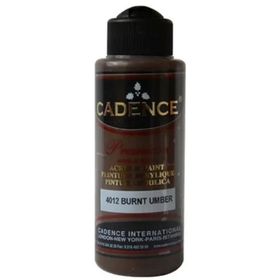Cadence 4012 Burnt Umber 70 ml Akrilik Boya