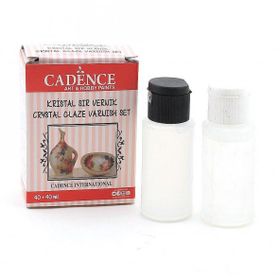 Cadence 40+40 ml Kristal Sır Vernik Takım