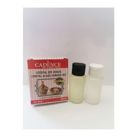 Cadence 40+40 ml Kristal Sır Vernik Takım
