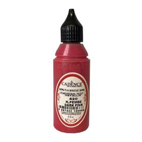 Cadence 420 Metalik 50 ml Koyu Pembe Boncuk Boyası