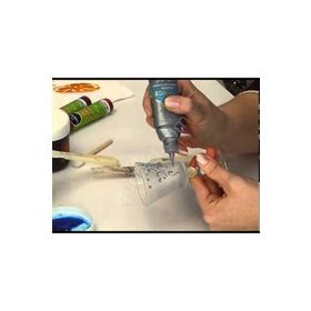 Cadence 423 Açık Mavi 50 ml Metalik Boncuk Boya