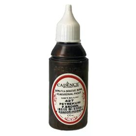Cadence 427 Petrol Kahve 50 ml Metalik Boncuk Boya