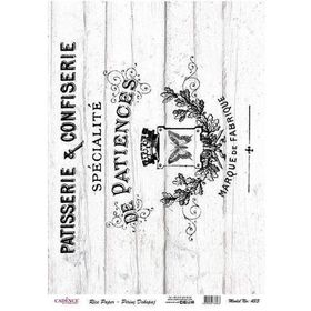 Cadence 433 Pirinç Dekupaj Kağıdı