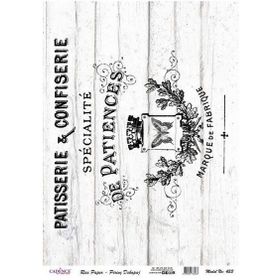 Cadence 433 Pirinç Dekupaj Kağıdı