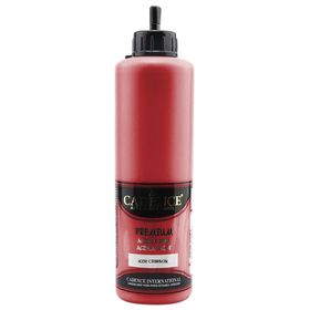 Cadence 4350 Crimson Kırmızı 500 ML Premium Akrilik Boya