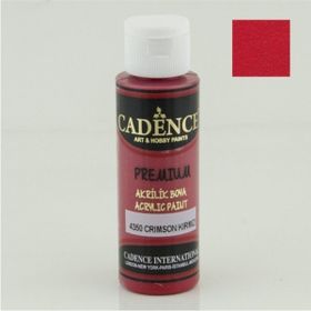 Cadence 4350 Premium Crimson Kırmızı 70 ML Akrilik Boya