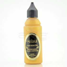 Cadence 50 ml Altın Kontür Cam Boyası