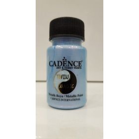 Cadence 50 ml Mavi Kırmızı Twin Magic Metalik Boya