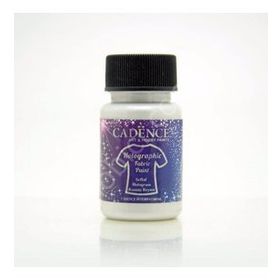 Cadence 50 ml Şeffaf Hologram Simli Kumaş Boyası