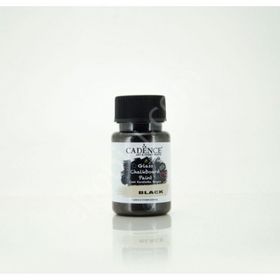 Cadence 50 ml Siyah Cam Karatahta Boyası