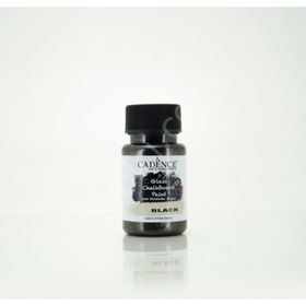 Cadence 50 ml Siyah Cam Karatahta Boyası