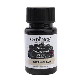 Cadence 50 ml Siyah Cam Karatahta Boyası