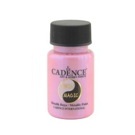 Cadence 50 ml TM-09 Mavi-G.Pembe Twin Magic Metalik Boya