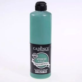 Cadence 500 ml HSA-111 Kraliyet Yeşili Hybrid Multisurface Altın Simli Boya