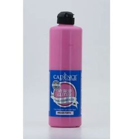 Cadence 500 ml HSG-025 Fuşya Hybrid Glitter Multisurface Simli Boya