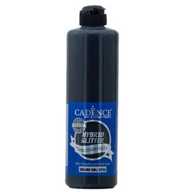 Cadence 500 ml HSG-060 Siyah Hybrid Multisurface Gümüş Simli Boya
