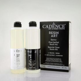 Cadence 500 ml Resin Art Şeffaf Epoksi Reçine Kit