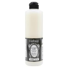 Cadence 500 ml Su Bazlı, Kalın, Yarımat Sır Vernik