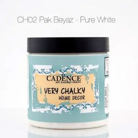 Cadence 500CH-02 500 ml Pak Beyaz Very Chalky Home Decor Mobilya Boyası