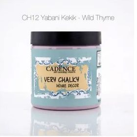 Cadence 500CH-12 500 ml Yabani Kekik Very Chalky Home Decor Mobilya Boyası