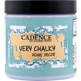 Cadence 500CH-18 500 ml Parlak Mavi Very Chalky Home Decor Mobilya Boyası