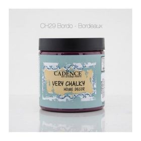 Cadence 500CH-29 500 ml Bordo Very Chalky Home Decor Mobilya Boyası