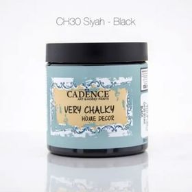 Cadence 500CH-30 500 ml Siyah Very Chalky Home Decor Mobilya Boyası