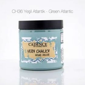 Cadence 500CH-36 500 ml Yeşil Atlantik Very Chalky Home Decor Mobilya Boyası