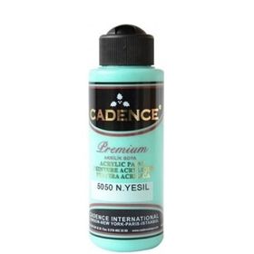 Cadence 5050N Yeşil 120 ml Akrilik Boya